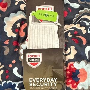 Pocket Ankle Socks NWT